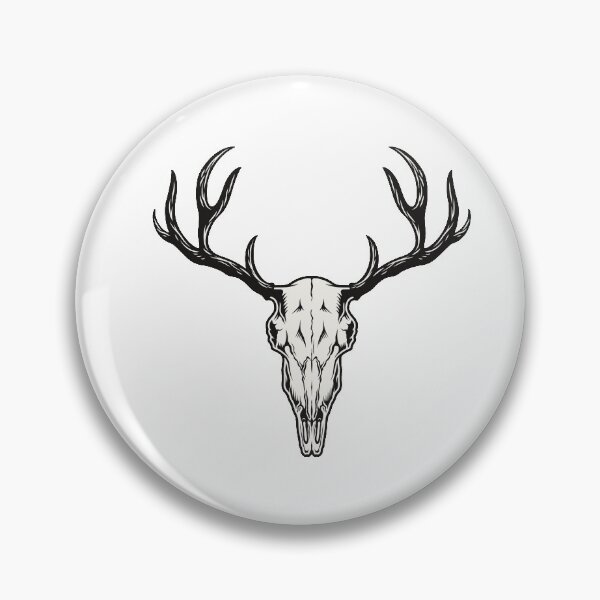 Item preview, deer skull designed and sold by zarinestore.