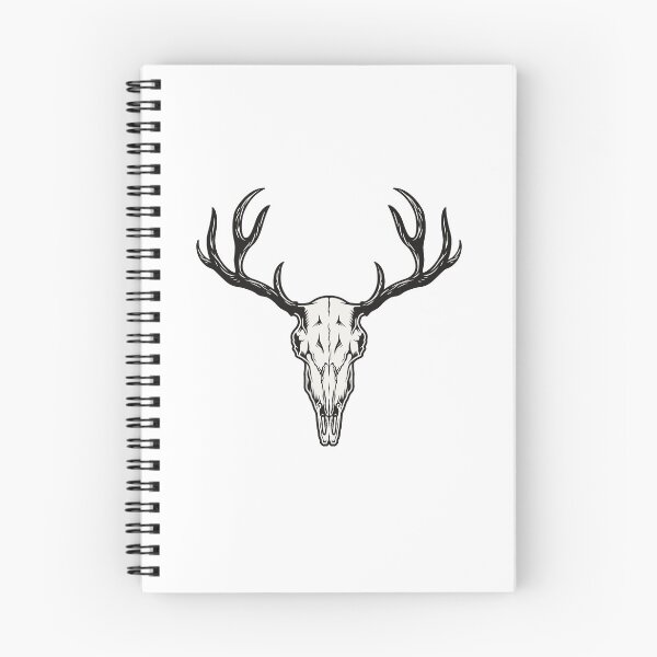 Item preview, deer skull designed and sold by zarinestore.