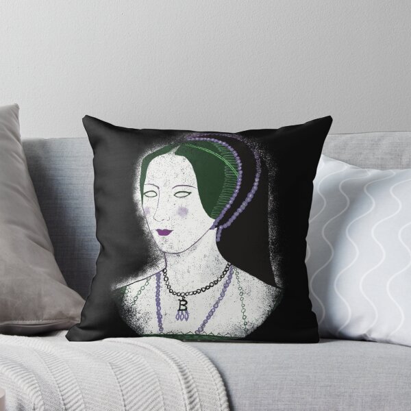Item preview, Undead Anne Boleyn Tudor portrait GOTH METAL ALTERNATIVE Shirt art card bag  designed and sold by Sarah-Wilde.