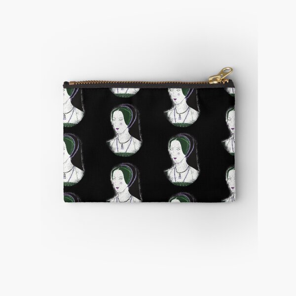 Item preview, Undead Anne Boleyn Tudor portrait GOTH METAL ALTERNATIVE Shirt art card bag  designed and sold by Sarah-Wilde.
