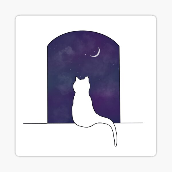 Lune II Sticker
