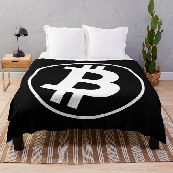 Artikelvorschau, Weißes Logo des Bitcoin-B-Kreises entworfen und verkauft von StepupDesign.