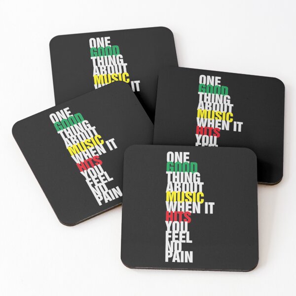 Item preview, One Good Thing About Music When it Hits You Feel No Pain| Perfect Gift designed and sold by gearadine.