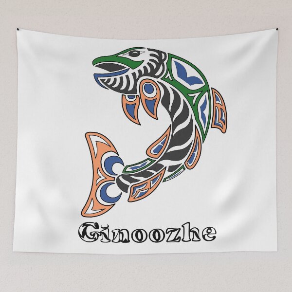 Item preview, Northern Pike (Ginoozhe) designed and sold by KendraHowland.