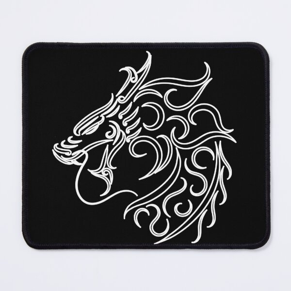 Item preview, Art in the shape of a dragon's head designed and sold by MiarCo.