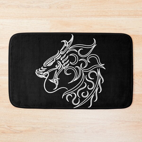 Item preview, Art in the shape of a dragon's head designed and sold by MiarCo.