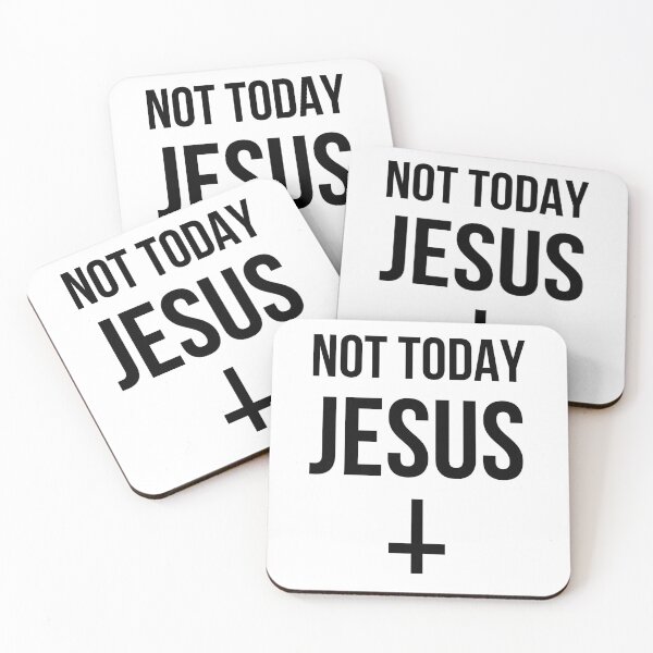 Item preview, Not Today Jesus designed and sold by DiscoBoogie.