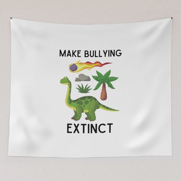 Item preview, Make Bullying Extinct Sticker designed and sold by Water Flick.