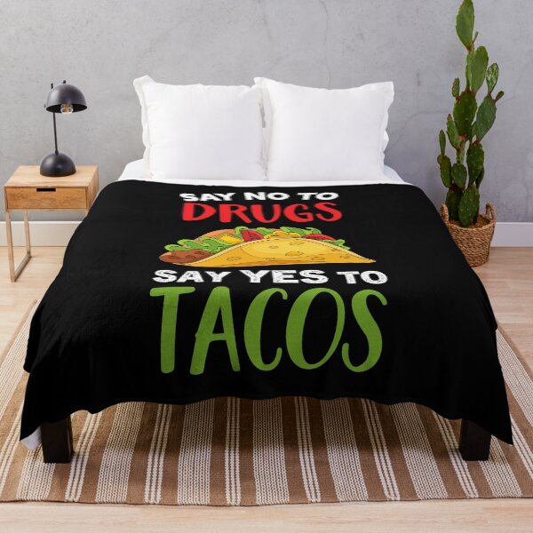 Item preview, Say No To Drugs Say Yes To Tacos Funny Gift for Tacos Lover designed and sold by SweetbeStore.