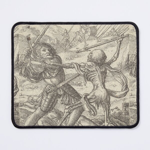 Item preview, The Knight, from the Dance of Death, Wenceslaus Hollar designed and sold by McSeller.