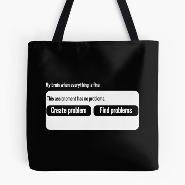 Item preview, my brain is like create a problem or find problems designed and sold by TheMattDesigns.