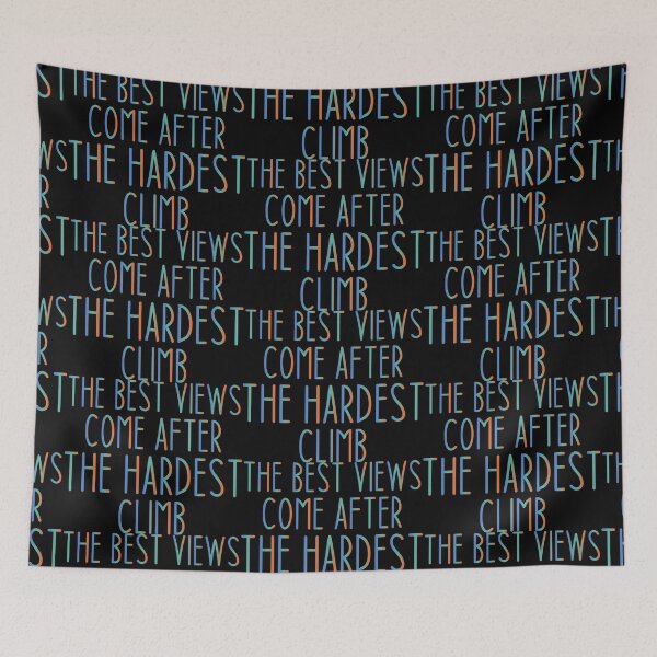 Item preview, The best views come after the hardest climb - Haking Hakers Sarcastic Funny Hilarious Present For Mom, Dad , Girlfriend Or Boyfriend designed and sold by Aymanclothings.