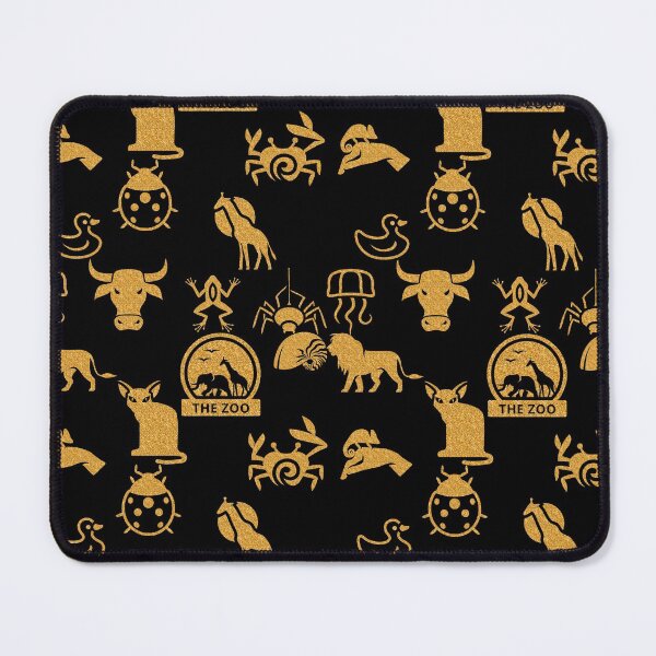Item preview, Animals Gold Glitter pattern designed and sold by Artystico  ⭐⭐⭐⭐⭐.
