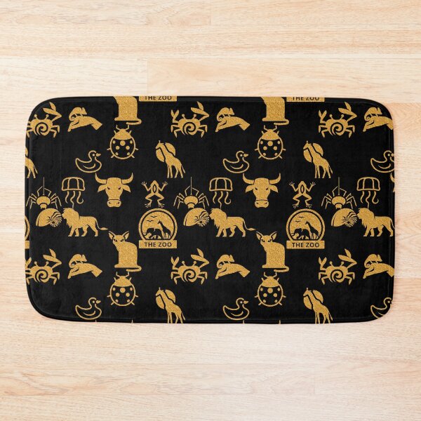 Item preview, Animals Gold Glitter pattern designed and sold by Artystico  ⭐⭐⭐⭐⭐.