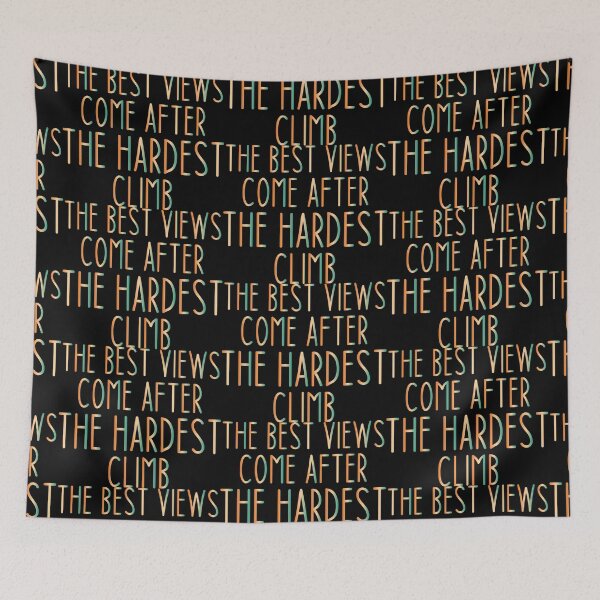 Item preview, The best views come after the hardest climb - Haking Hakers Sarcastic Funny Hilarious Present For Mom, Dad , Girlfriend Or Boyfriend designed and sold by Aymanclothings.