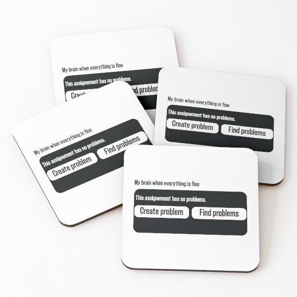Item preview, Copy of my brain is like create a problem or find problems designed and sold by TheMattDesigns.