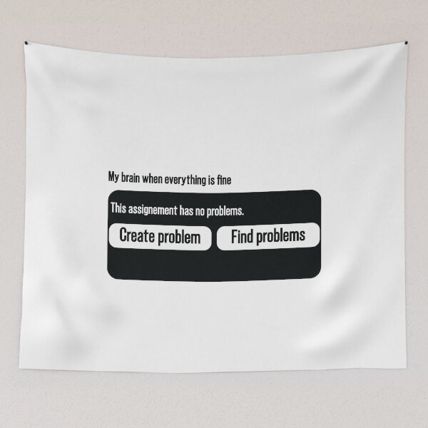 Item preview, Copy of my brain is like create a problem or find problems designed and sold by TheMattDesigns.