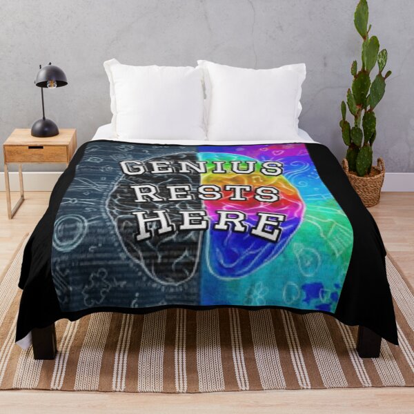 Item preview, Genius Rests Here designed and sold by Trendi61.