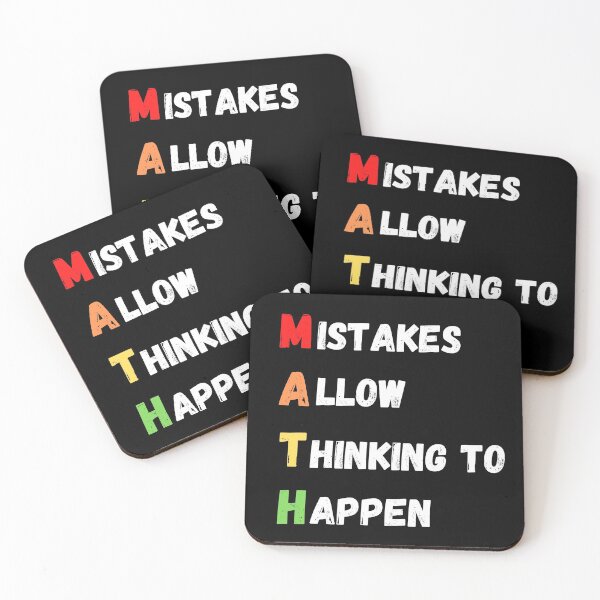 Item preview, Mistakes Allow Thinking To Happen designed and sold by Water Flick.
