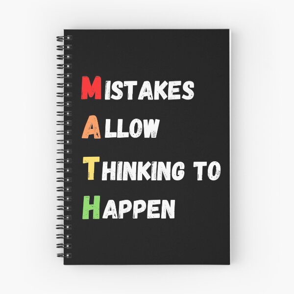 Item preview, Mistakes Allow Thinking To Happen designed and sold by Water Flick.