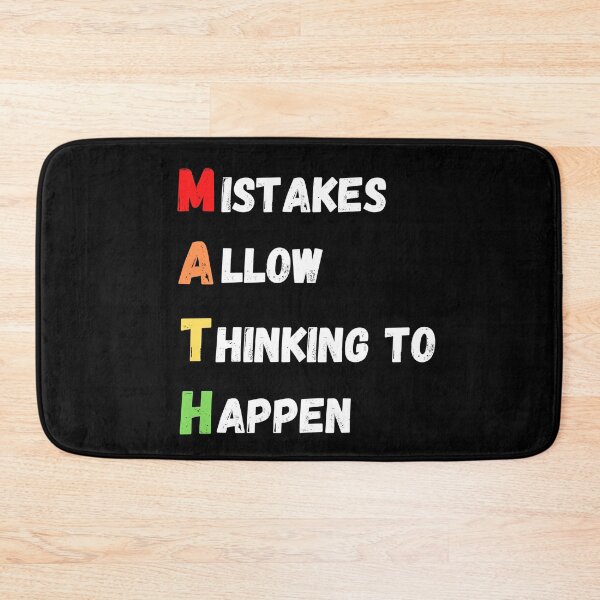 Item preview, Mistakes Allow Thinking To Happen designed and sold by Water Flick.