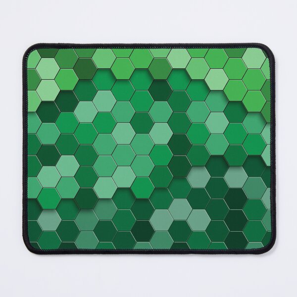 Item preview, Green Papercut Hexagons designed and sold by Vector Scout Lab.