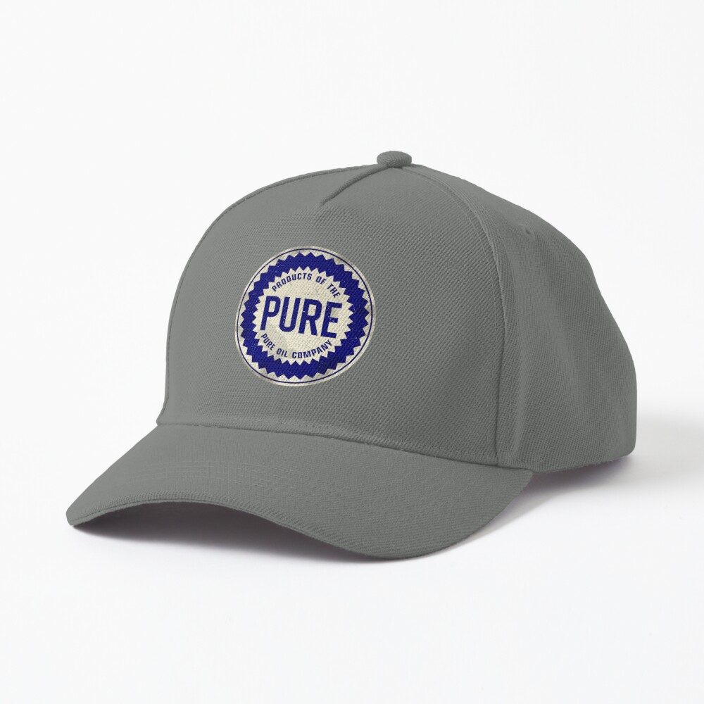 Discover Pure oil company vintage sign Cap