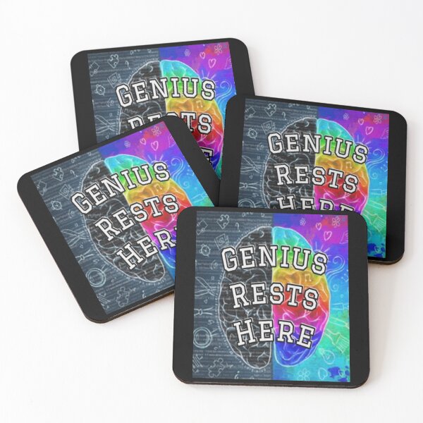 Item preview, Genius Rests Here designed and sold by Trendi61.