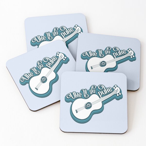 Item preview, Uke 'til ya puke, funny designed and sold by DeliriousSteve.
