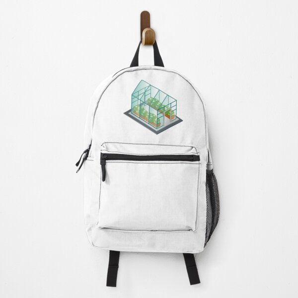 Item preview, Greenhouse Building Nature Sticker designed and sold by Water Flick.