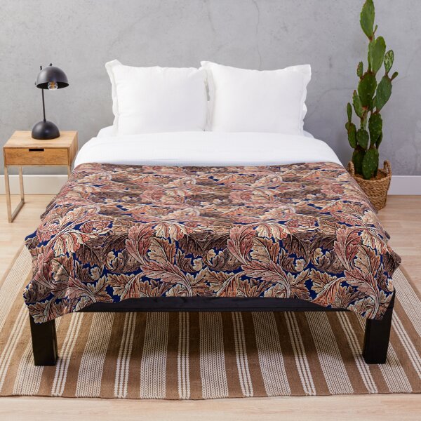 Item preview, Add beautiful contrast to your surroundings with this Acanthus floral pattern designed and sold by mycloudzdesign.