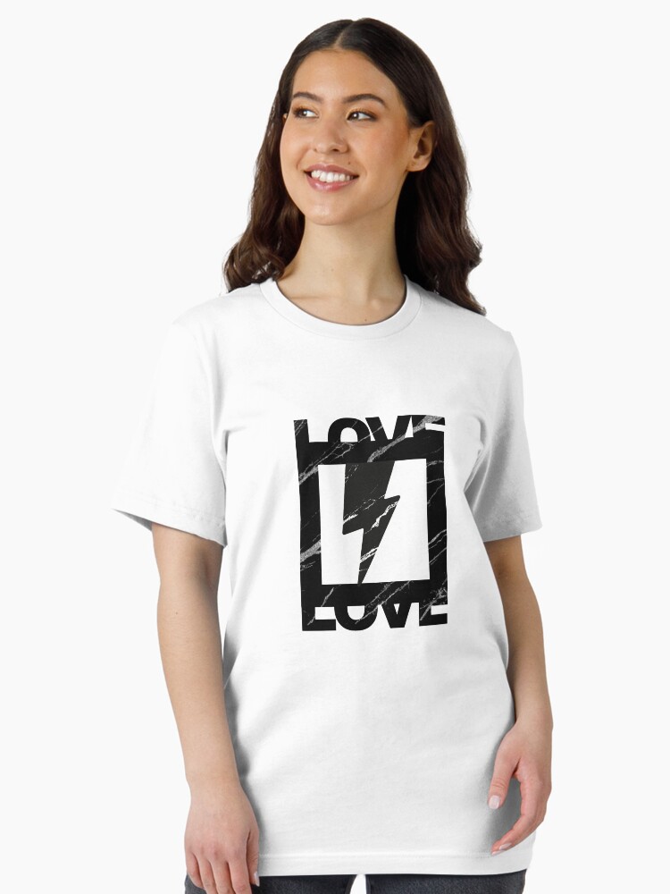 Thumbnail 2 of 7, Essential T-Shirt, Dynamic Love designed and sold by LookiStudio.