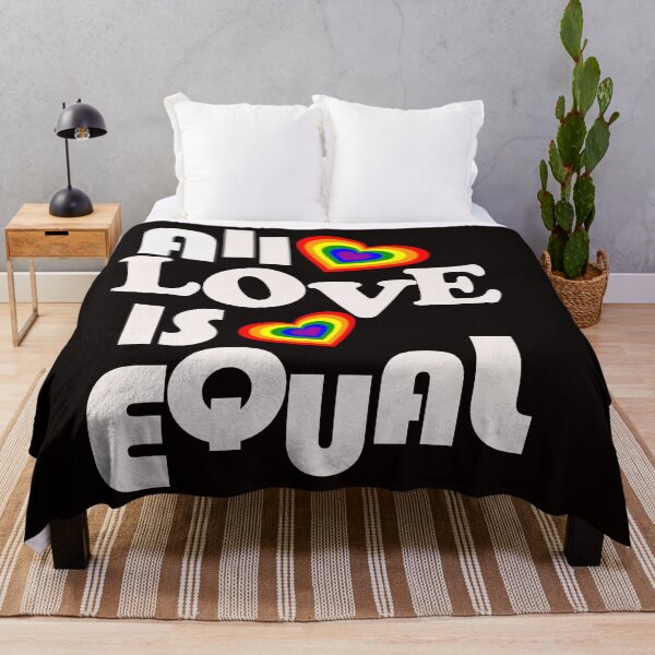 Item preview, ALL LOVE IS EQUAL designed and sold by justplainwords.