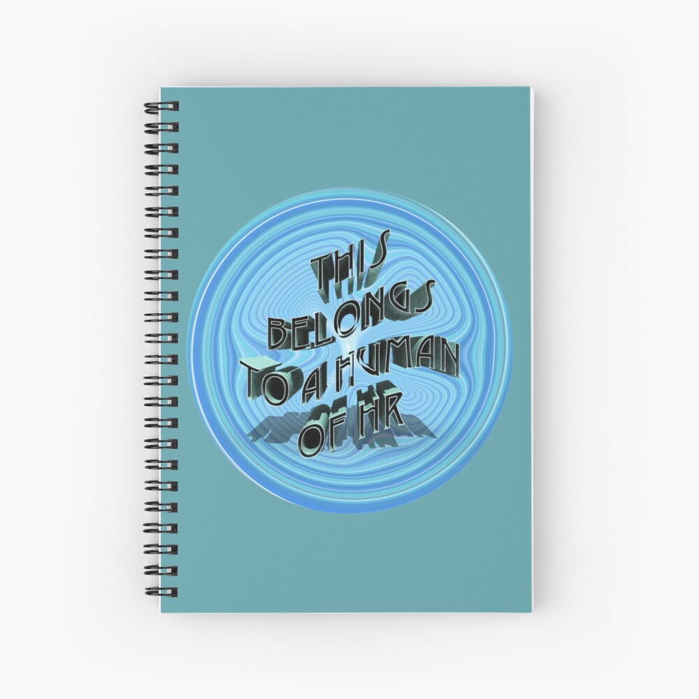 Item preview, Spiral Notebook designed and sold by TheHumansOfHR.