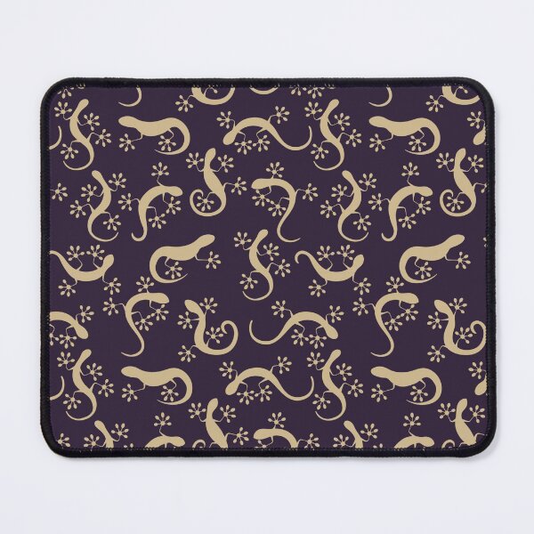 Item preview, Sepia Lizard Gecko Pattern designed and sold by Artystico  ⭐⭐⭐⭐⭐.