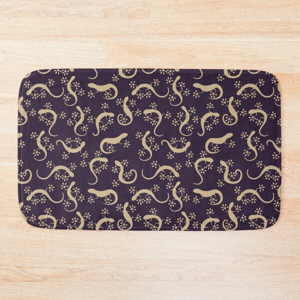 Item preview, Sepia Lizard Gecko Pattern designed and sold by Artystico  ⭐⭐⭐⭐⭐.