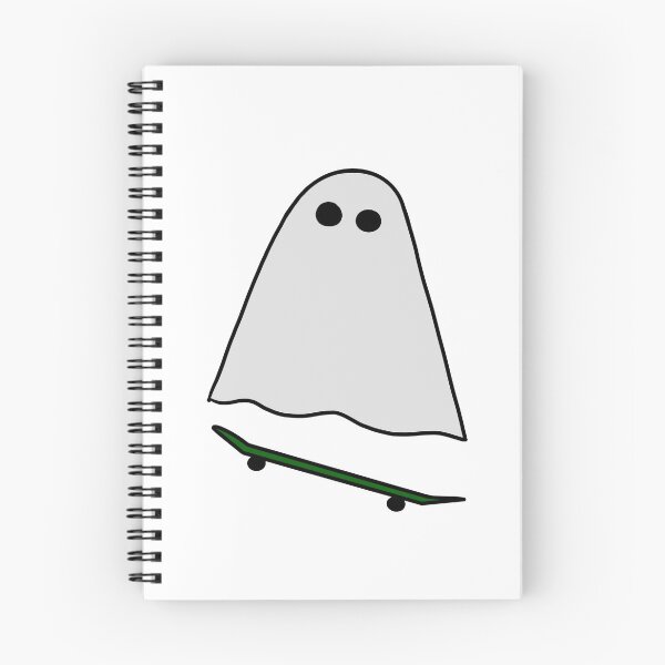 Item preview, Little Skateboarding Ghost designed and sold by Autumn Fineberg.