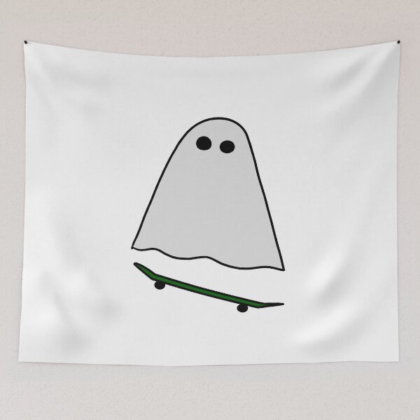 Item preview, Little Skateboarding Ghost designed and sold by Autumn Fineberg.