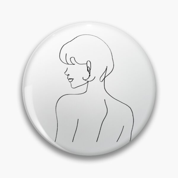 Item preview, Line Art of a Woman’s Back designed and sold by Dollfacedesign.