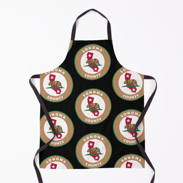 Item preview, Sonoma County California State Flag Badge Roundlet CA Pride designed and sold by palmettodigital.