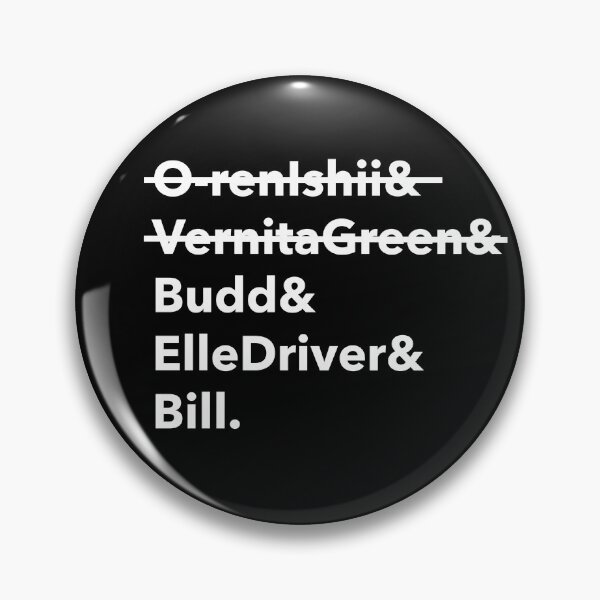 Item preview, Kill Bill Death List Five designed and sold by LiunaticFringe.