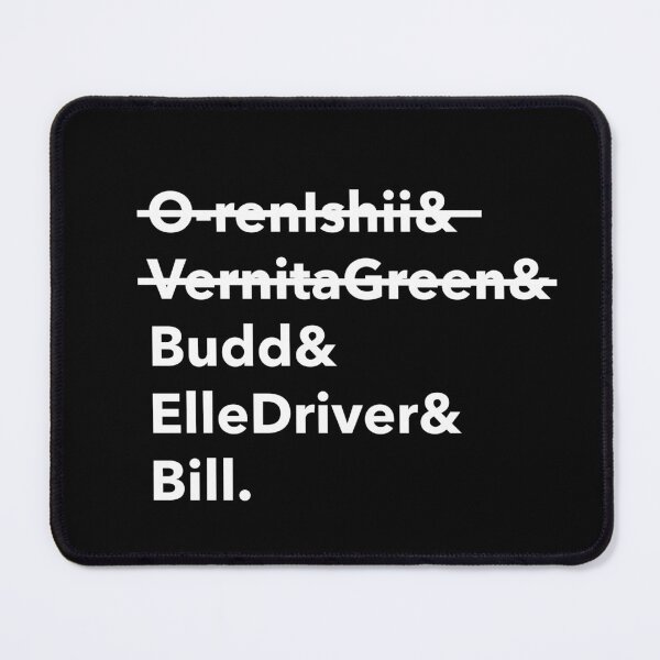 Item preview, Kill Bill Death List Five designed and sold by LiunaticFringe.