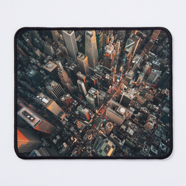 Item preview, aerial view of manhattan designed and sold by franckreporter.