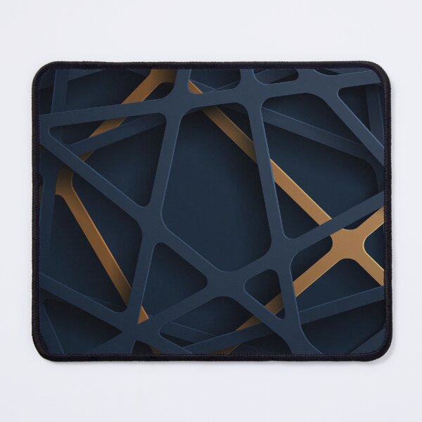 Item preview, 3D Blue And Yellow Papercut  designed and sold by Vector Scout Lab.