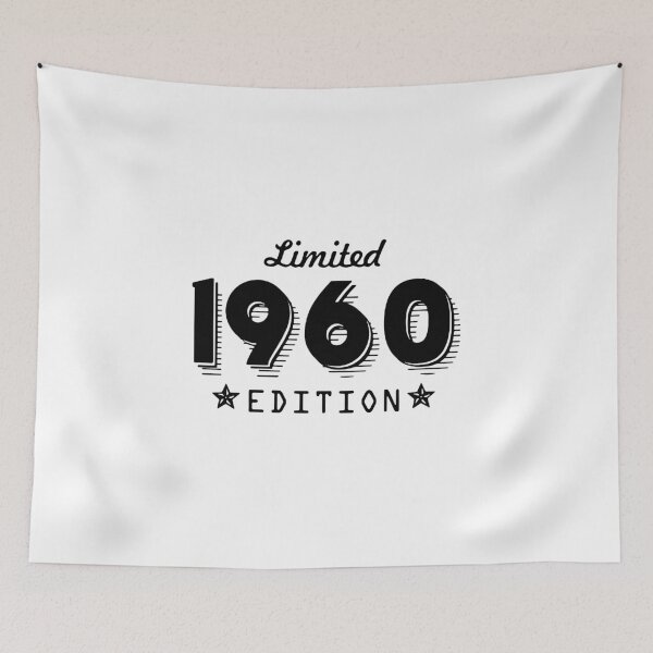 Item preview, Vintage 1960 Limited Edition Classic Gift Premium Apparel Funny Holiday Xmas designed and sold by DesignByHeartUK.