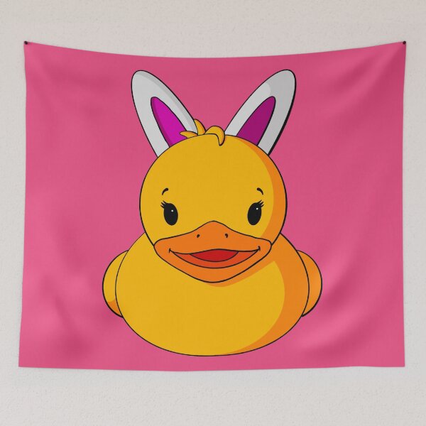 Item preview, Easter Rabbit Rubber Duck designed and sold by Alisha Ober Designs.