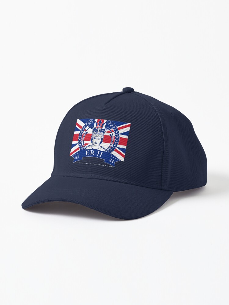 Red and Blue Union Jack Baseball Cap 