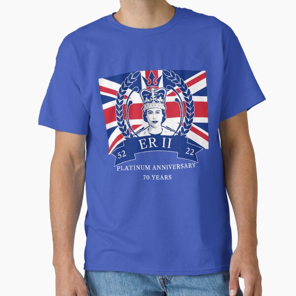 Item preview,  Queen Elizabeth II PLATINUM Jubilee 70 Years with Union Jack designed and sold by Greenbaby.