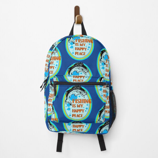 Item preview, FISHING is my happy place designed and sold by sandpiperstudio.