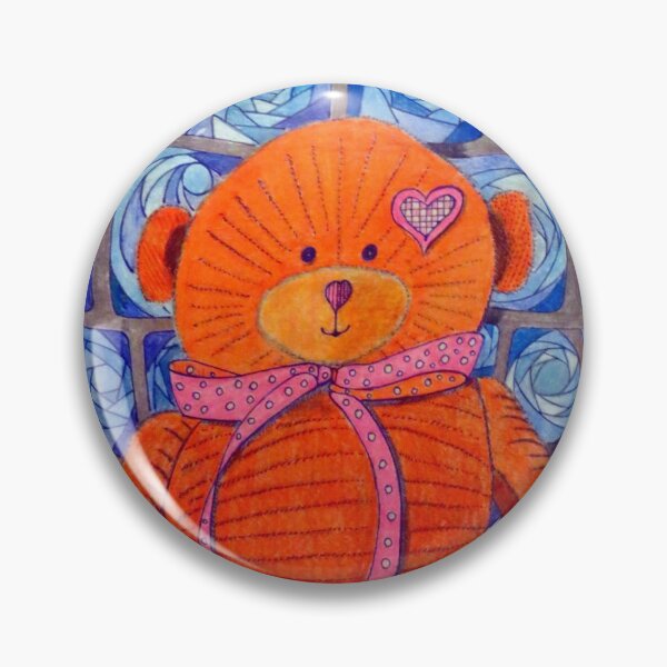 Item preview, 595 - CUDDLY TEDDY BEAR - DAVE EDWARDS - COLOURED PENCILS - 2021 designed and sold by BLYTHART.